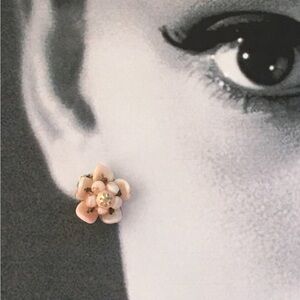 Floral Pink Earrings